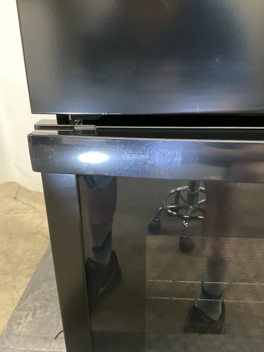 GE JKD5000DVBBN 27” Double Wall Oven With Air Fry BLACK (READ) Manufactured 3/25 - open_box