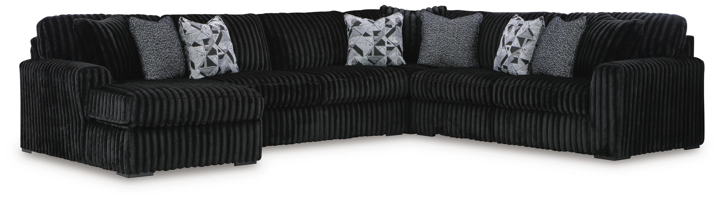 6-Piece Sectional with Chaise