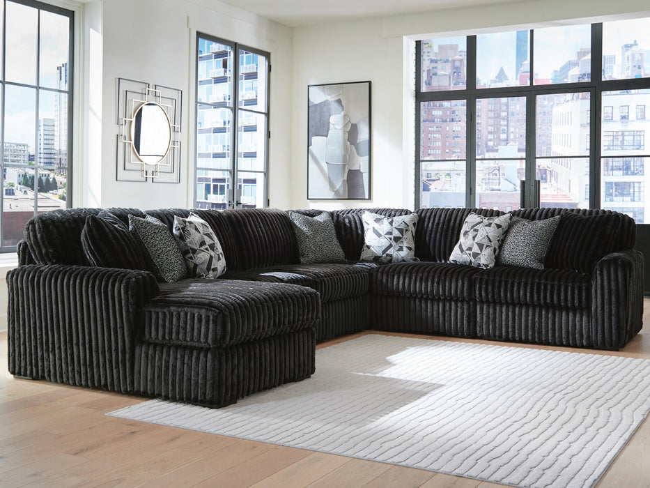 6-Piece Sectional with Chaise