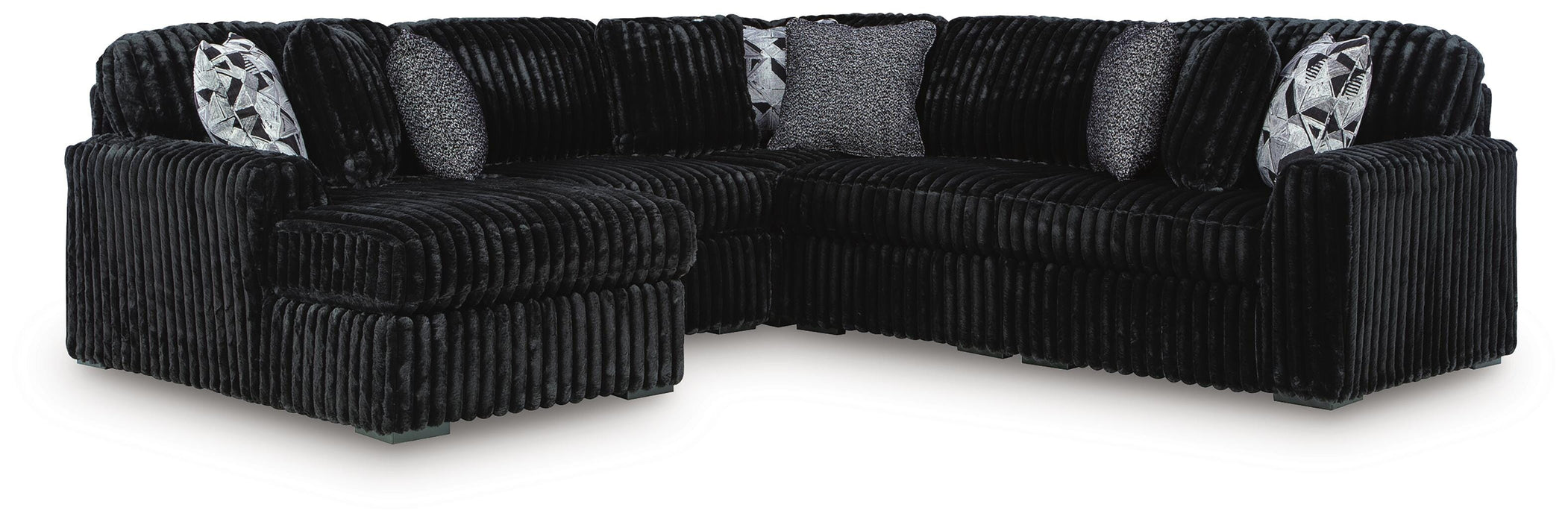 5-Piece Sectional with Chaise