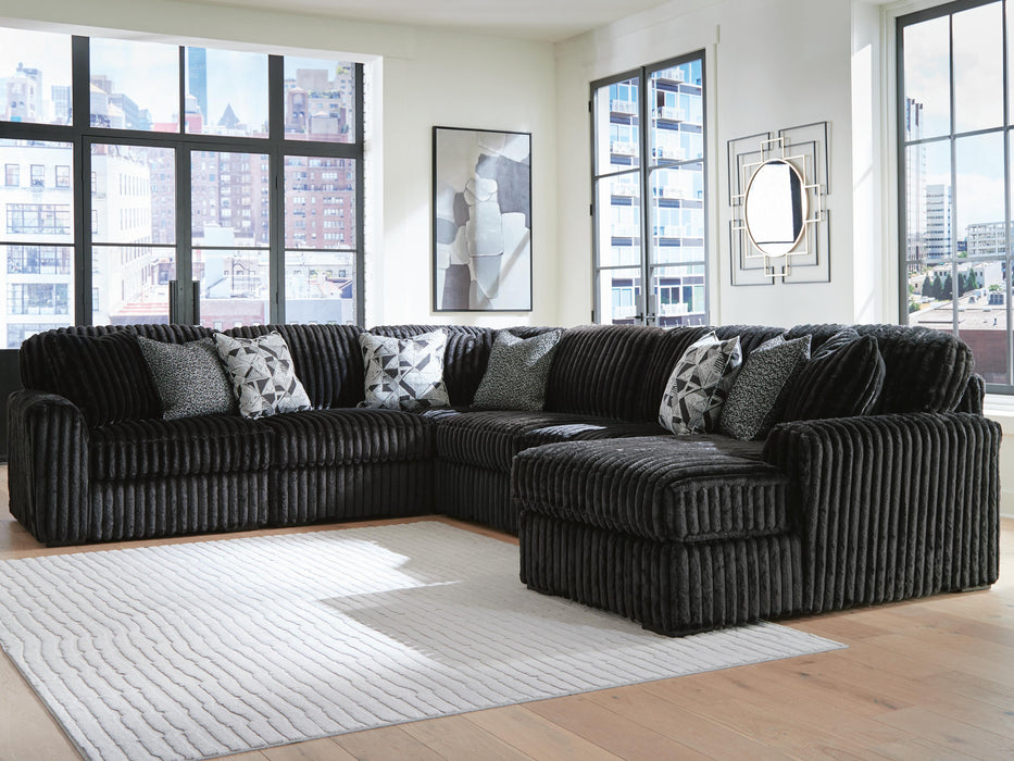 6-Piece Sectional with Chaise
