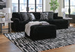 3-Piece Sectional with Chaise