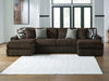 3-Piece Sectional with Chaise