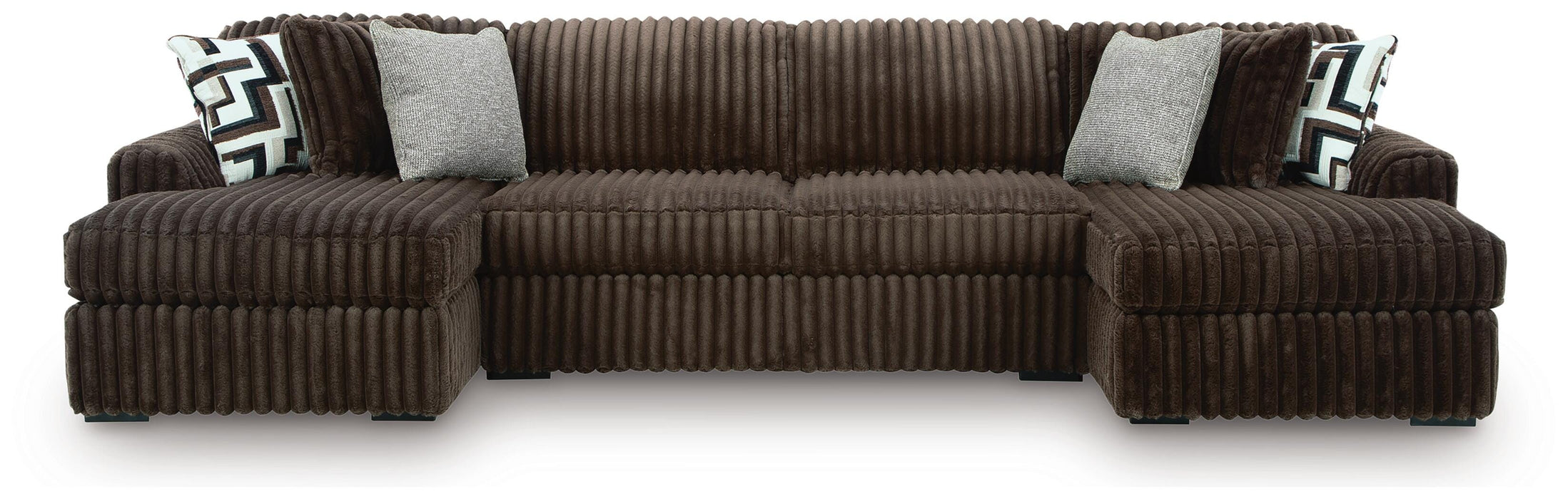 3-Piece Sectional with Chaise