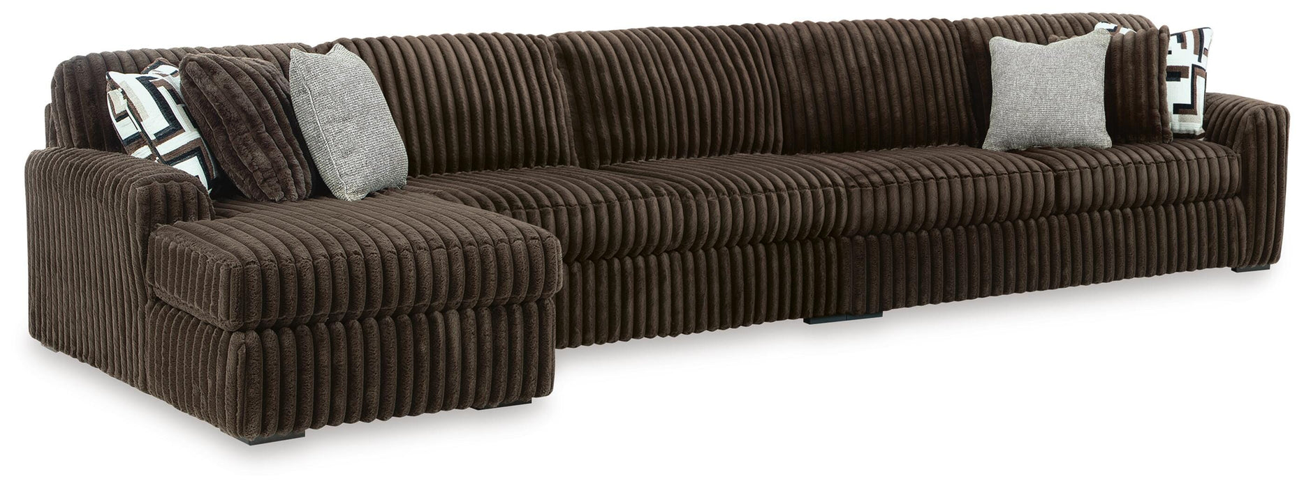 3-Piece Sectional with Chaise