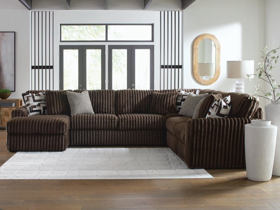 4-Piece Sectional with Chaise