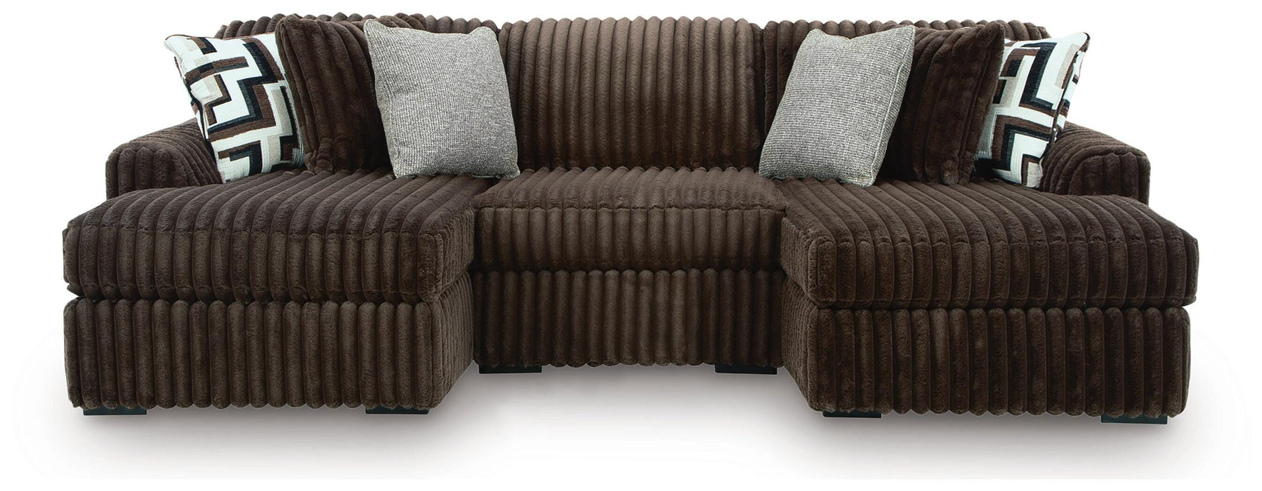 3-Piece Double Chaise Sectional