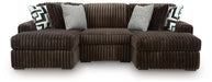 3-Piece Double Chaise Sectional