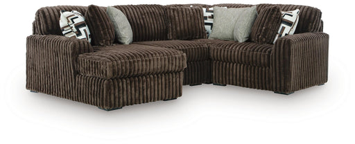 4-Piece Sectional with Chaise