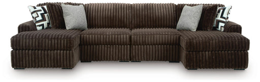 4-Piece Double Chaise Sectional