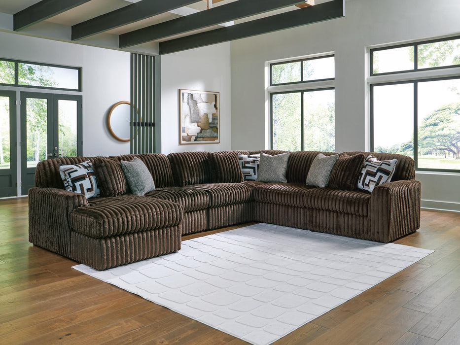 6-Piece Sectional with Chaise
