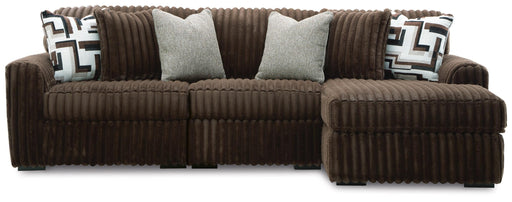 3-Piece Sectional with Chaise