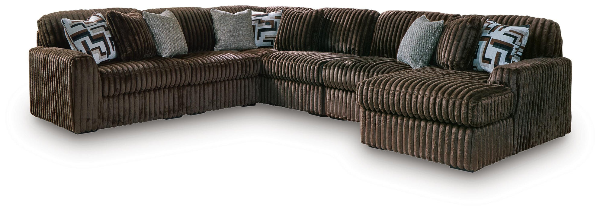 6-Piece Sectional with Chaise