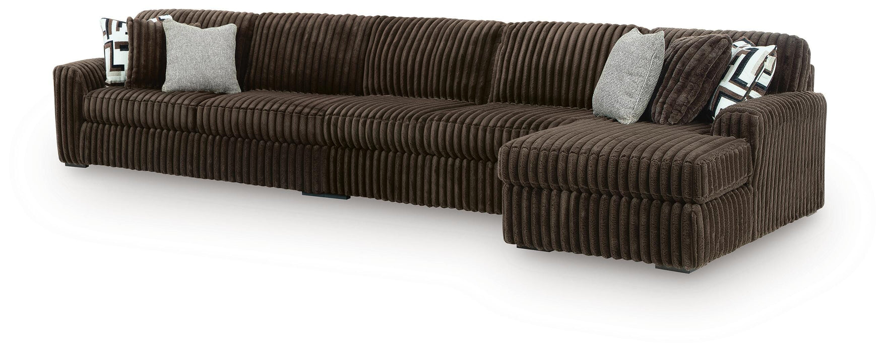 3-Piece Sectional with Chaise
