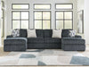 3-Piece Double Chaise Sectional