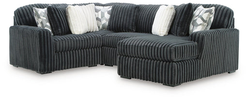 4-Piece Sectional with Chaise
