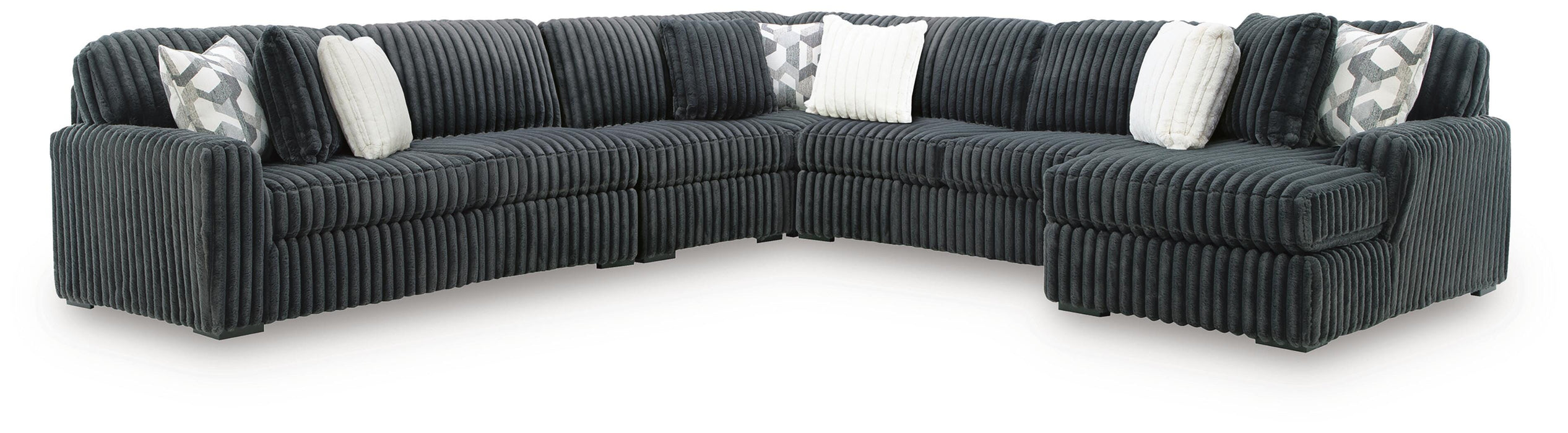5-Piece Sectional with Chaise