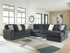 4-Piece Sectional with Chaise
