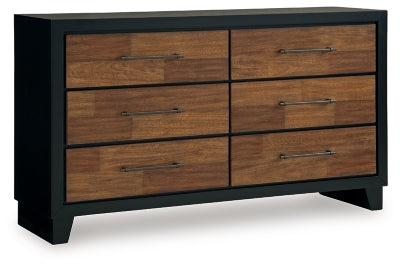 Kraeburn Brown/Black Bedroom Furniture Pieces