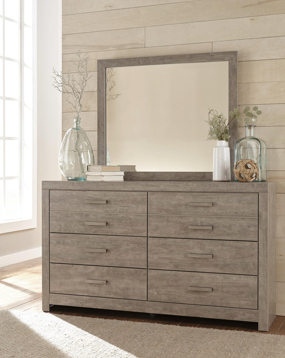 Culverbach Gray Culverbach Dresser and Mirror