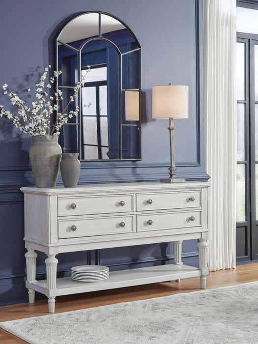 Montelaine Antique White Dining Room Server