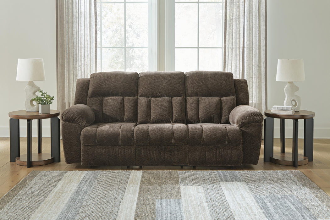 Frohn Chocolate Frohn Reclining Sofa