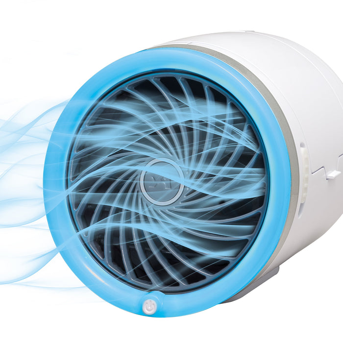 Arctic Air Ice Jet Air Cooler, 3 Speed Portable Cooler with LED, Lightweight & Compact Space Cooler - new