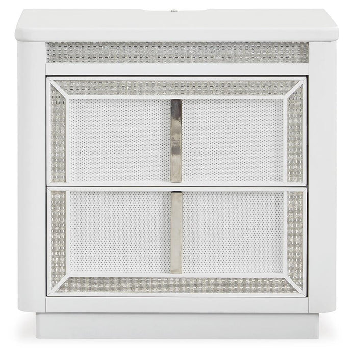 Chalanna White Bedroom Furniture Pieces