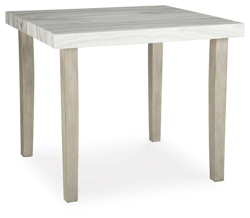 Karmenton Bisque Square DRM Counter Table