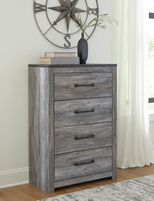 Bronyan Dark Gray Bedroom Furniture Pieces