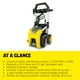 Karcher K1700, Max 2125 PSI, Electric Pressure Washer with Hose, Spray Gun, 3 Nozzles, 1.2 GPM - used_good