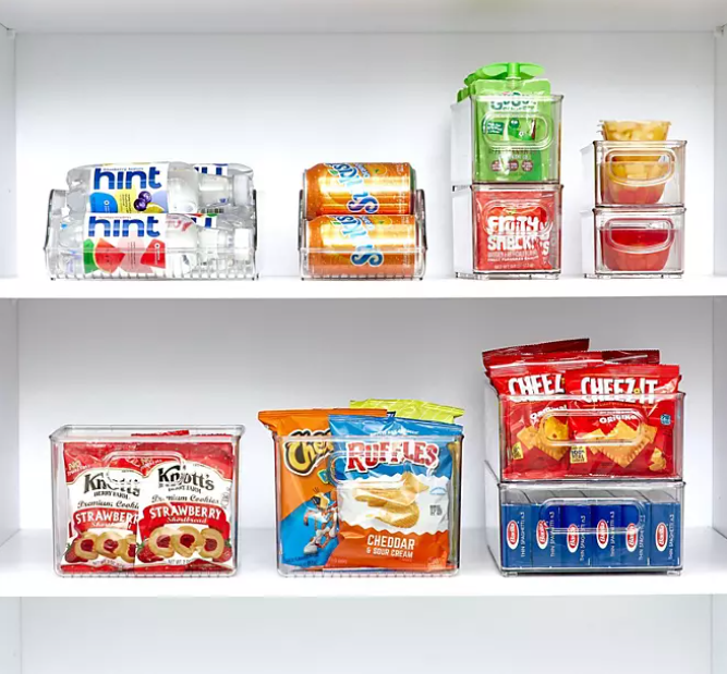 iDesign 10-Piece Fridge + Freeze Storage Bin Starter Set - open_box