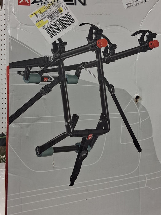 Allen Sports Deluxe 2-Bike Trunk Mount Bike Rack, model 102DN, 35 lbs per bike capacity - new