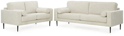Hazela Sandstone Hazela Sofa and Loveseat