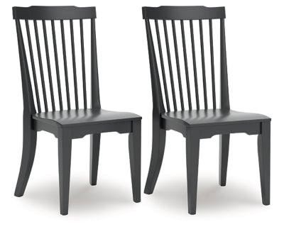 Plazaton Black Dining Room Side Chair (Priced Per Item, Must Order 2, 4, 6, or 8)