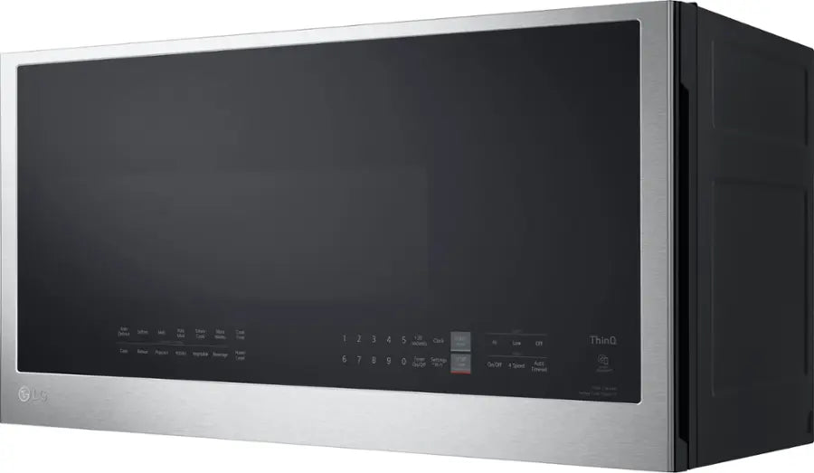 LG - 2.0 Cu. Ft. Over-the-Range Microwave with Sensor Cooking and EasyClean - Stainless Steel - new
