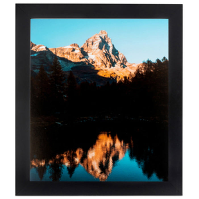 ArtToFrames 16 x 24 Black Picture Frame, 16x24 inch Black MDF Poster Frame (WOM-3926) - open_box