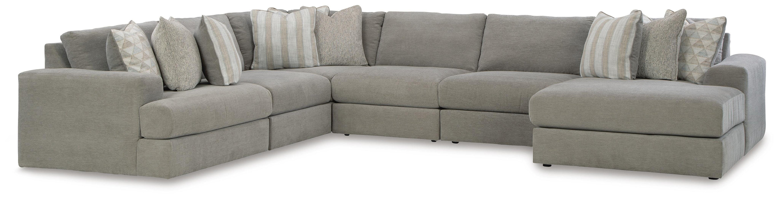 Avaliyah Ash Avaliyah 6-Piece Sectional with Chaise
