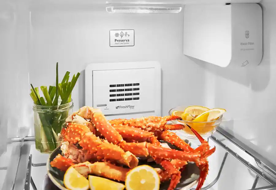 KitchenAid - 22.6 Cu. Ft. Side-by-Side Counter-Depth Refrigerator - Stainless Steel - display_model