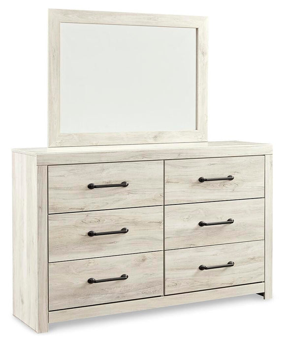 Cambeck Whitewash Cambeck Dresser and Mirror