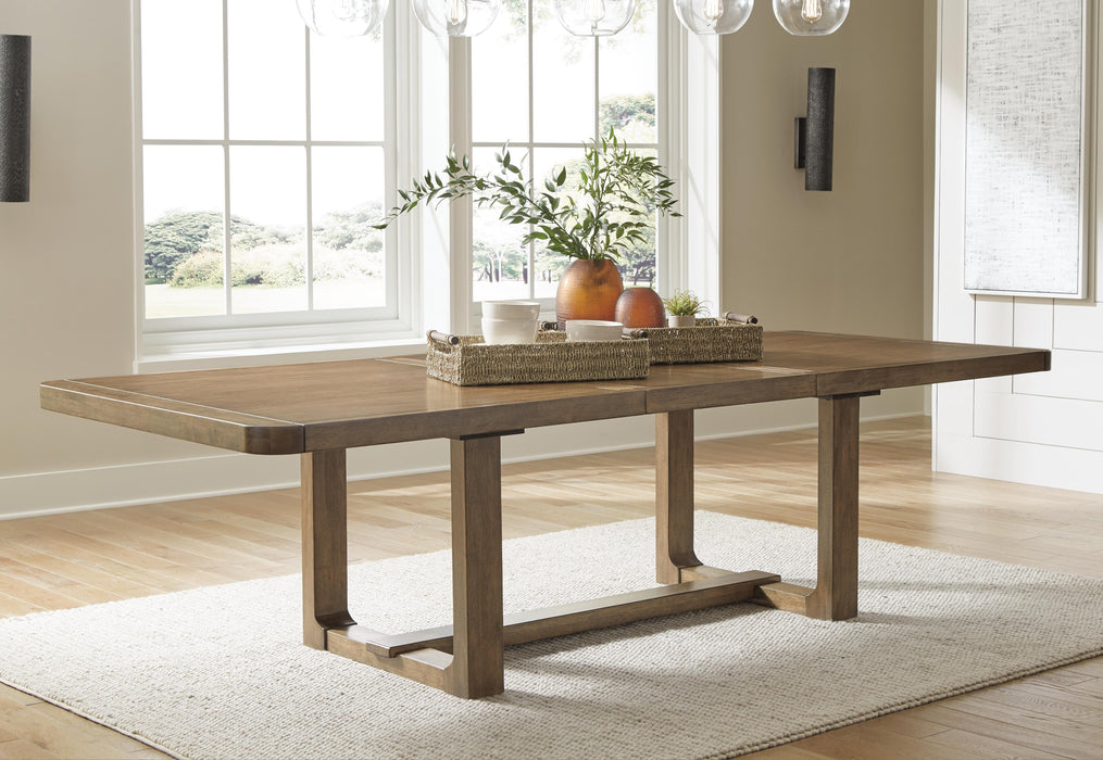 Cabalynn Light Brown RECT Dining Room EXT Table
