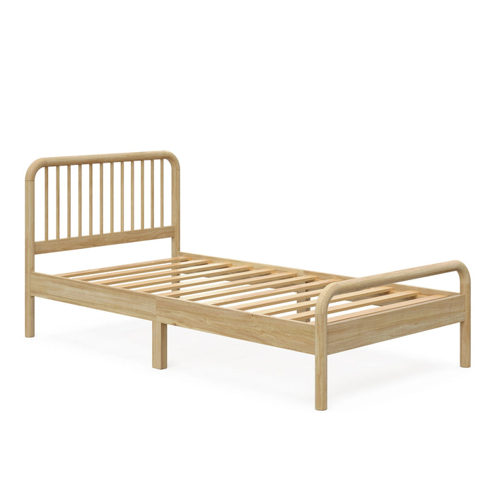 Storkcraft Next Porto Kids Twin Bed, Natural - open_box