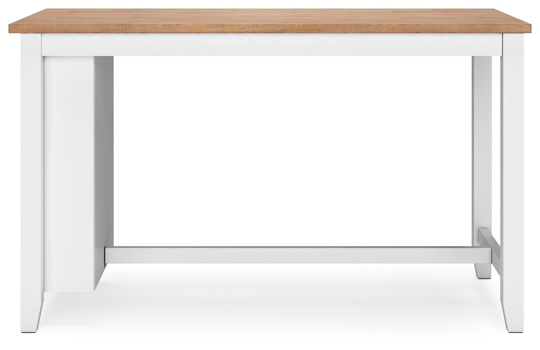 Gesthaven Natural/White Gesthaven Counter Height Dining Table