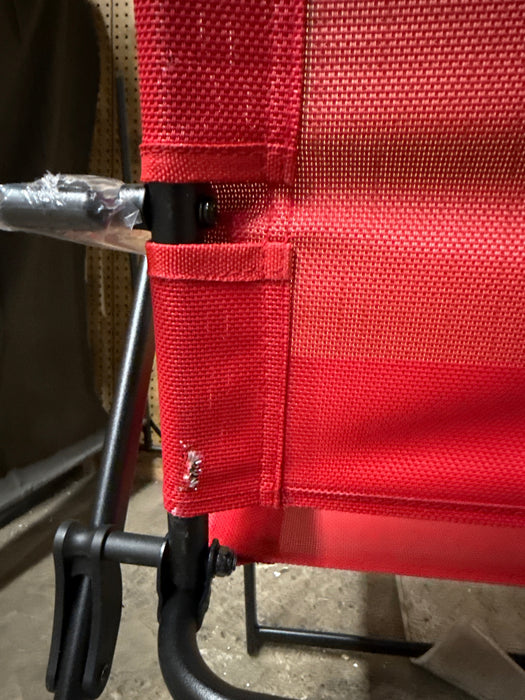 Mainstays Albany Lane  Outdoor Bistro Set, Red - new