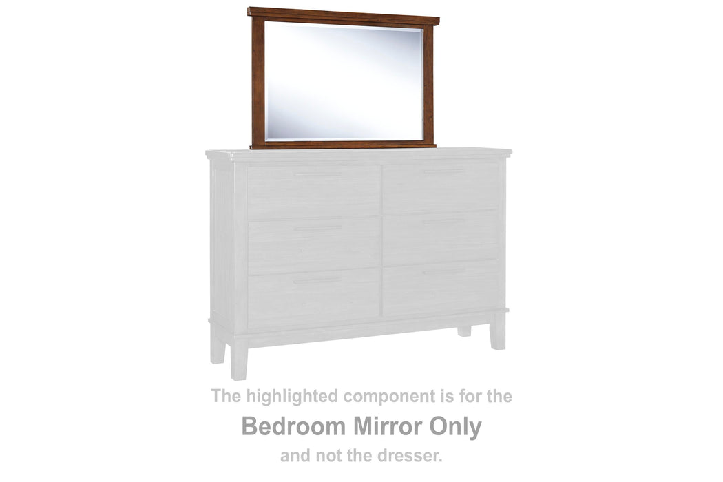 Ralene Medium Brown Bedroom Mirror