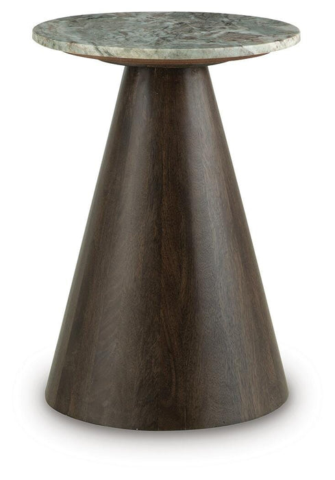 Waltnor Gray/White/Brown Accent Table