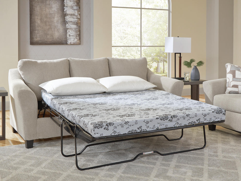 Willarae Taupe Queen Sofa Sleeper