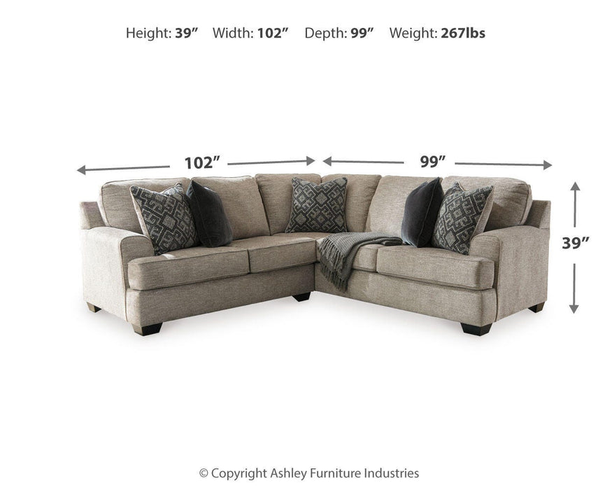 Bovarian Stone Bovarian 2-Piece Sectional