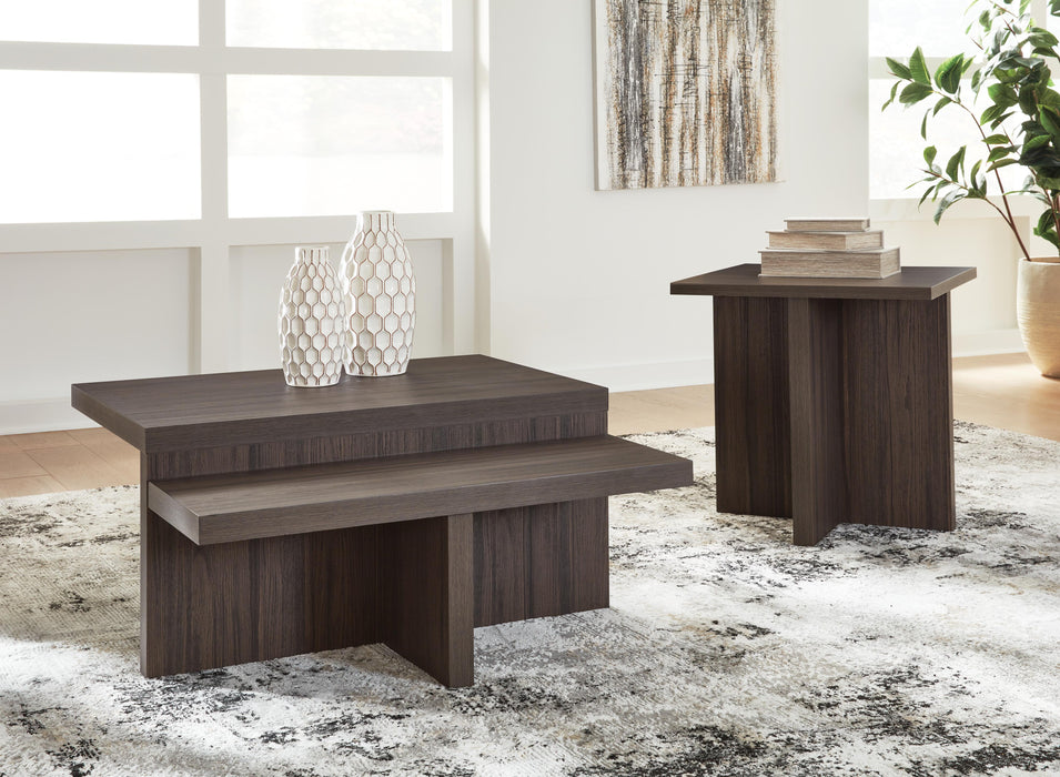 Zendex Brown Occasional Table Set (Priced Per Item, Must Order 2, 4, 6, or 8)