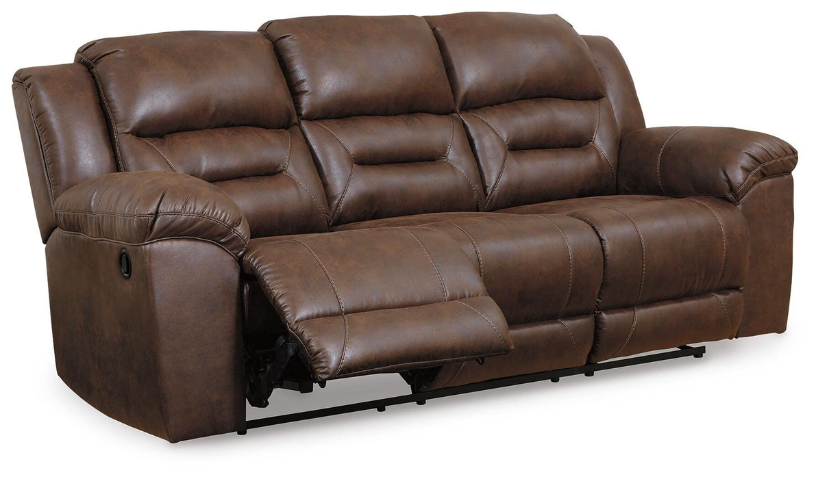 Stoneland Chocolate Stoneland Reclining Sofa